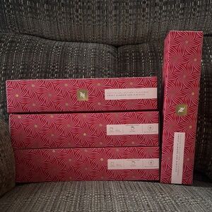 4 sleeves Nespresso Vertuo Sweet Almond and Hibiscus Swirl Capsule Boxes 🌺